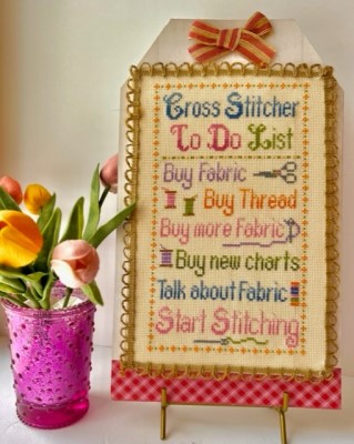 (image for) Cross Stitch To Do List